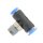 IQS Mini TE - Steckverschraubung mit Außengewinde M3 – 1/8“ T-Stück
