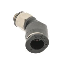 IQS Mini 45° Steckverschraubung Außengewinde M3 – R 1/8“ gerader Steckanschluss