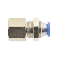 IQS Schott - Steckverschraubung mit zylindrischem Innengewinde G 1/8"  - G 1/2"