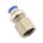 IQS Schott - Steckverschraubung mit zylindrischem Innengewinde G 1/8"  - G 1/2"