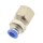 IQS Schott - Steckverschraubung mit zylindrischem Innengewinde G 1/8"  - G 1/2"