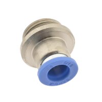 IQS gerade Steckverschraubung zylindrischem Gewinde M5  - G 1/2" runder Körper