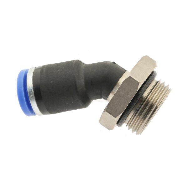 IQS 45° Winkel - Steckverschraubung zylindrischem Außengewinde G 1/8“ - G 1/2"