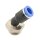 IQS 45° Winkel - Steckverschraubung zylindrischem Außengewinde G 1/8“ - G 1/2"