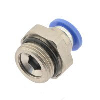IQS gerade Steckverschraubung mit zylindrischem Außengewinde G 1/8“ - G 1/2"