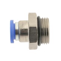 IQS gerade Steckverschraubung mit zylindrischem Außengewinde G 1/8“ - G 1/2"