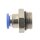 IQS gerade Steckverschraubung mit zylindrischem Außengewinde G 1/8“ - G 1/2"