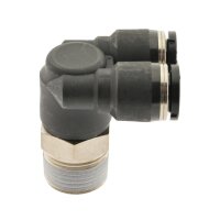 IQS Y - Winkel - Steckverschraubung m. Außengewinde R 1/8“ - R 1/2" IQS-Standard
