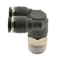 IQS Y - Winkel - Steckverschraubung m. Außengewinde R 1/8“ - R 1/2" IQS-Standard