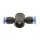 IQS T – Ringstück – Steckanschluss G 1/8“ - G 1/2" IQS-Standard T-Verbindung