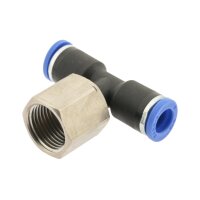 IQS T – Steckverschraubung zylindrisches Innengewinde M5 – G 1/2“ IQS Standard
