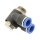 IQS Y Winkel-Steckverschraubung zylindrischem Gewinde M5 - R 1/2" Außensechskant