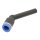 IQS L -Steckverbindung mit langem 45° Stecknippel Durchmesser 4 – 12 mm Standard