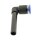 IQS L - Winkel - Steckverbindung mit langem Stecknippel Durchmesser 4 – 12 mm