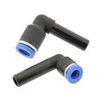 IQS L - Winkel - Steckverbindung Stecknippel reduzierend Durchmesser 4 – 12 mm