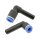 IQS L - Winkel - Steckverbindung Stecknippel reduzierend Durchmesser 4 – 12 mm