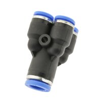 IQS Mehrfachverteiler 4 Fach Steckanschluss reduzierend Durchmesser 6 - 8 mm