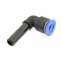 IQS Mini L – Winkel – Steckverbindung mit Stecknippel Durchmesser 3 - 6 mm 90°