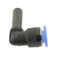 IQS Mini L – Winkel – Steckverbindung mit Stecknippel Durchmesser 3 - 6 mm 90°