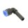 IQS Mini L – Winkel – Steckverbindung mit Stecknippel Durchmesser 3 - 6 mm 90°