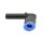IQS Mini L – Winkel – Steckverbindung mit Stecknippel Durchmesser 3 - 6 mm 90°