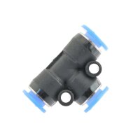 IQS Mini T-Steckverbindung (reduzierend) Steckanschluss Ø 3 mm – 6 mm IQS-Mini