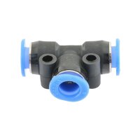 IQS Mini T-Steckverbindung (reduzierend) Steckanschluss Ø 3 mm – 6 mm IQS-Mini
