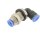 IQS Mini Winkel - Schott – Steckverbindung L-Schott-Steckverbindung Ø: 3 – 6 mm