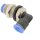 IQS Mini Winkel - Schott – Steckverbindung L-Schott-Steckverbindung Ø: 3 – 6 mm