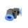 IQS Mini Winkel – Steckverbindung L - Steckverbindung Steckanschluss Ø: 3 – 6 mm