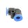 IQS Mini Winkel – Steckverbindung L - Steckverbindung Steckanschluss Ø: 3 – 6 mm