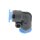 IQS Mini Winkel – Steckverbindung L - Steckverbindung Steckanschluss Ø: 3 – 6 mm