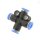 IQS Mini X – Steckverbindung Kreuz - Steckanschluss Ø: 3 – 6 mm Pneumatik