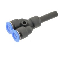 IQS Mini Y - Steckverbindung (reduzierend) Y - Stecknippel Ø: 3 – 6 mm Pneumatik