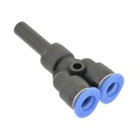 IQS Mini Y - Steckverbindung (reduzierend) Y - Stecknippel Ø: 3 – 6 mm Pneumatik