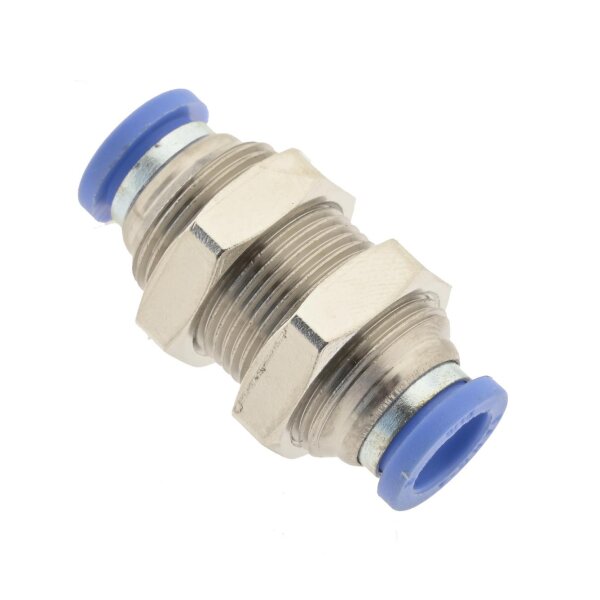 IQS Schott - Steckverbindung aus Messing vernickelt Steckanschluss Ø 4 – 12 mm