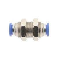 IQS Schott - Steckverbindung aus Messing vernickelt Steckanschluss Ø 4 – 12 mm