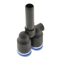 IQS Y - Steckverbindung (reduzierend) Y - Stecknippel Ø: 3 – 6 mm Pneumatik