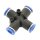 IQS X – Steckverbindung Kreuz – Steckanschluss 4 gleiche Abgänge Ø 4 – 12 mm