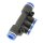 IQS T - Mehrfachverteiler mit 3 reduzierten Abgängen Ø: 4 – 10 mm Pneumatik