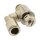 IQS gerades Drosselrückschlagventil G 1/8“ – G 1/4“ ab- zuluftregelnd Messing