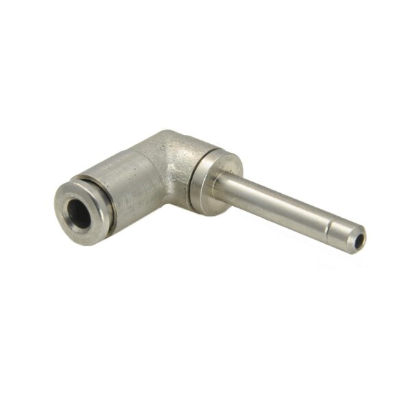 IQS Winkel - Steckanschluss L – Steckverbindung Stecknippel Ø 4 – 6 Messing ver.