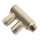 IQS Steck - Mehrfachverteiler 2 Abgänge G 1/8“ – G 1/4“ Messing vernickelt