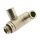 IQS Steck - Mehrfachverteiler 2 Abgänge G 1/8“ – G 1/4“ Messing vernickelt