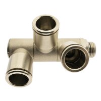 IQS L Steck - Mehrfachverteiler 3 Abgänge G-Gewinde Winkelverteiler Messing ver.