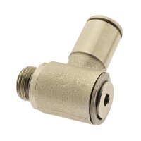 IQS Winkel Steckverschraubung mit Innensechskant M3 - G 3/8" Messing vernickelt