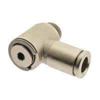 IQS Winkel Steckverschraubung mit Innensechskant M3 - G 3/8" Messing vernickelt