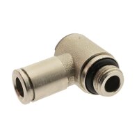 IQS Winkel Steckverschraubung mit Innensechskant M3 - G 3/8" Messing vernickelt