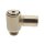 IQS Winkel Steckverschraubung mit Innensechskant M3 - G 3/8" Messing vernickelt