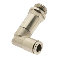 IQS Winkel Steckverschraubung lange Bauform M3 - G1/4" Standard / Hochtemperatur